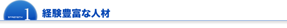 経験豊富な人材