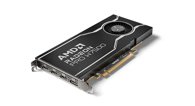 AMD Radeon™ PRO W7500 グラフィックス